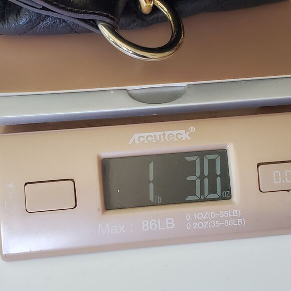 Tanner Vintage Quilted Italian Leather Hobo Bag Boho Hippie Western 80s 90s - Picture 11 of 16